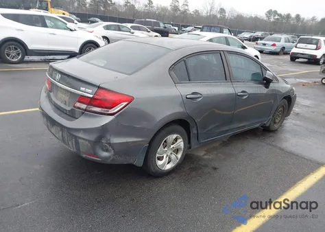 2013 Honda Civic Lx from USA, damaged, VIN 2HGFB2F55DH507997